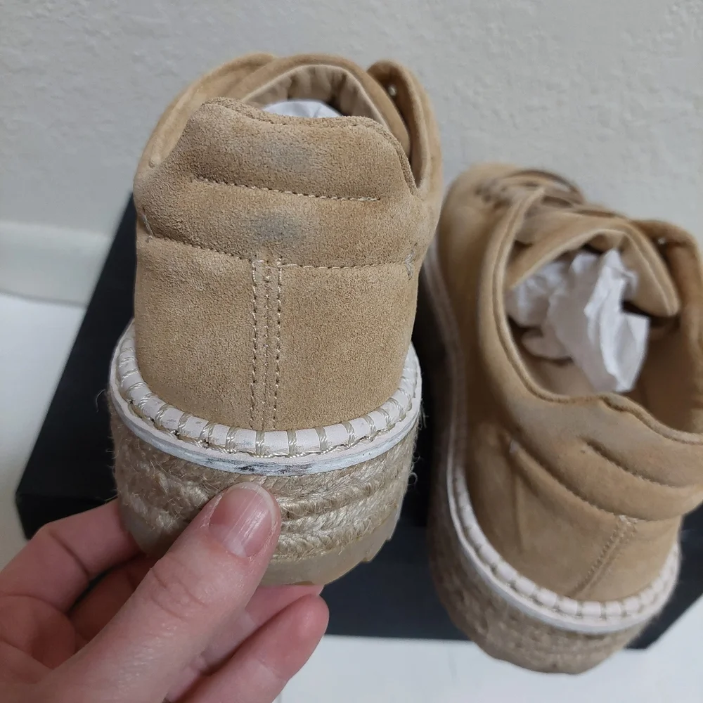 Rag & Bone Women’s Tan Espadrille Sneakers 10B